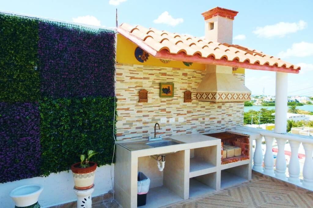 Casa El Quinto Elemento, Departamento Tierra! Apartment Isla Mujeres Ngoại thất bức ảnh